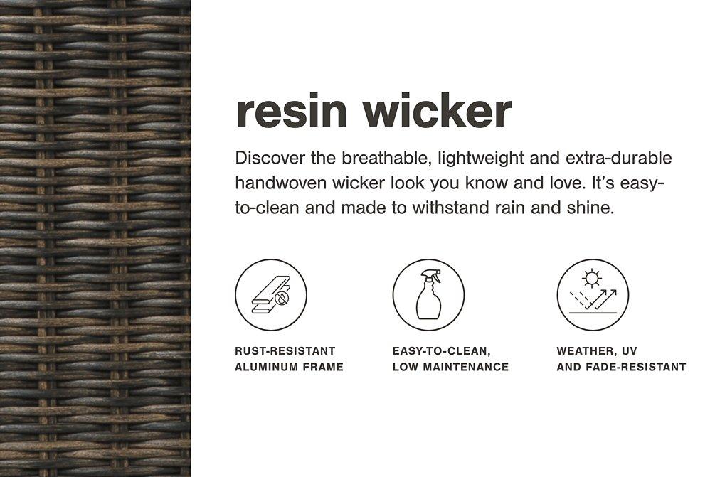 Beachcroft Outdoor Side Chair with Cushion (Set of 2)