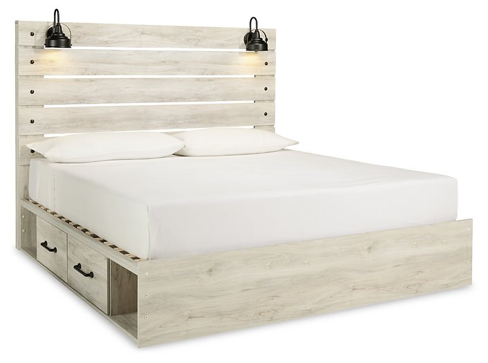 Cambeck Bed with 4 Storage Drawers